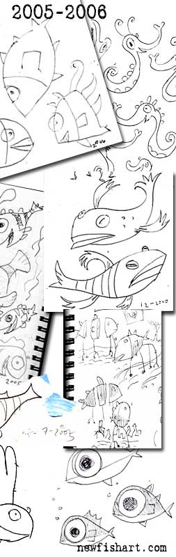 fish,art,sketchbook,painting
