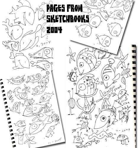 sketchbook,art,fish